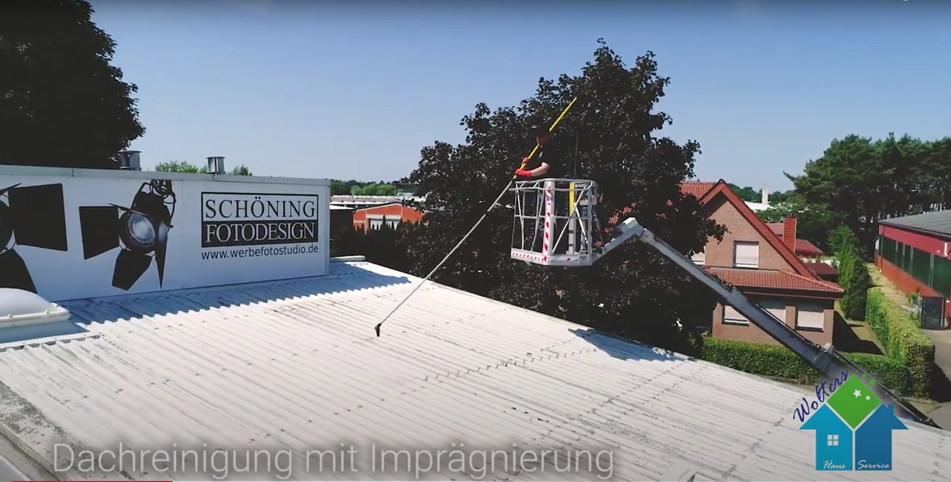 Fachgerechte Dach-Komplettreinigung in Tecklenburg